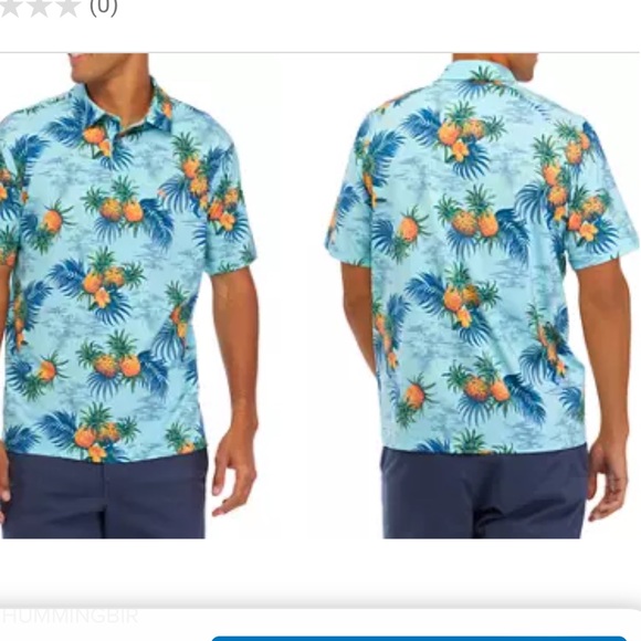 NWT Tommy Bahama IslandZone Palm Desert Pina Isle Short Sleeve Polo Shirt - Picture 3 of 10